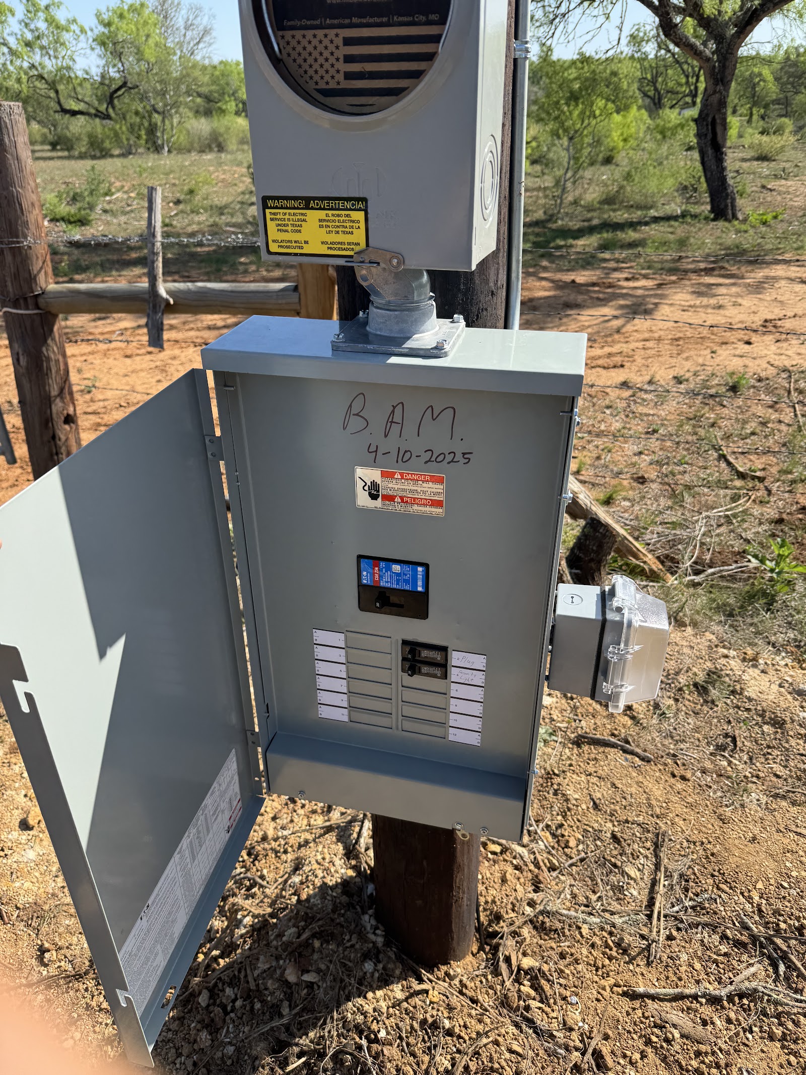 Sralla's Electric at work